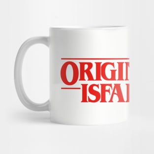 Stranger Things Parody Logo Mug